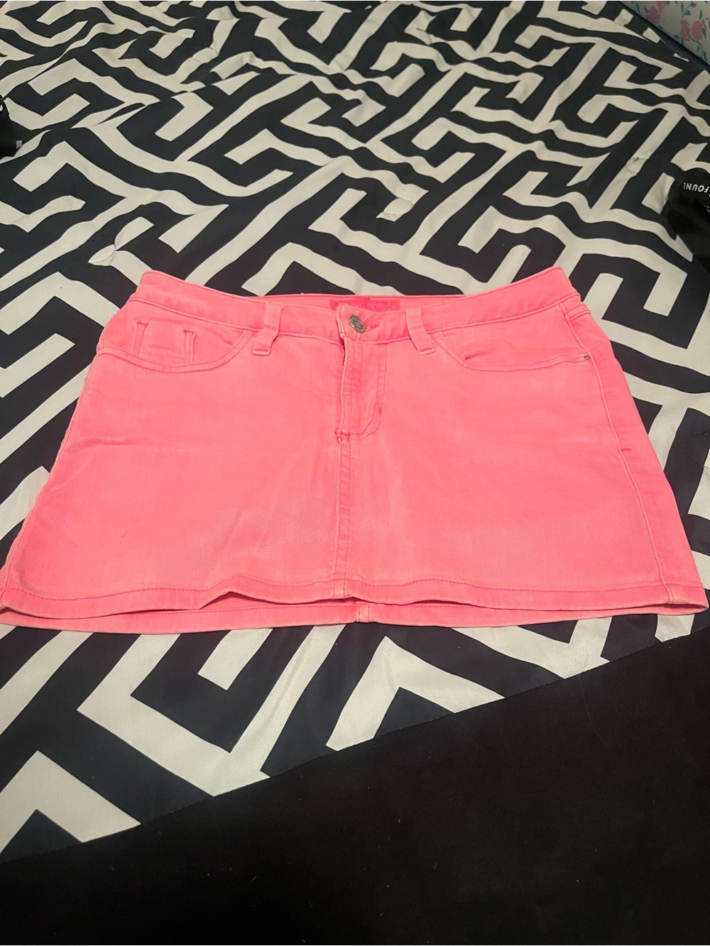 Guess Neon Pink Mini Skirt